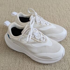 Vessi Tidal Sneaker Womens 6.5 White Waterproof Shoes Lightweight Breathable